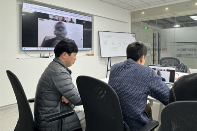 Il team di vendita di Westul si impegna con successo in colloqui di collaborazione internazionale La videoconferenza pone le basi per future partnership